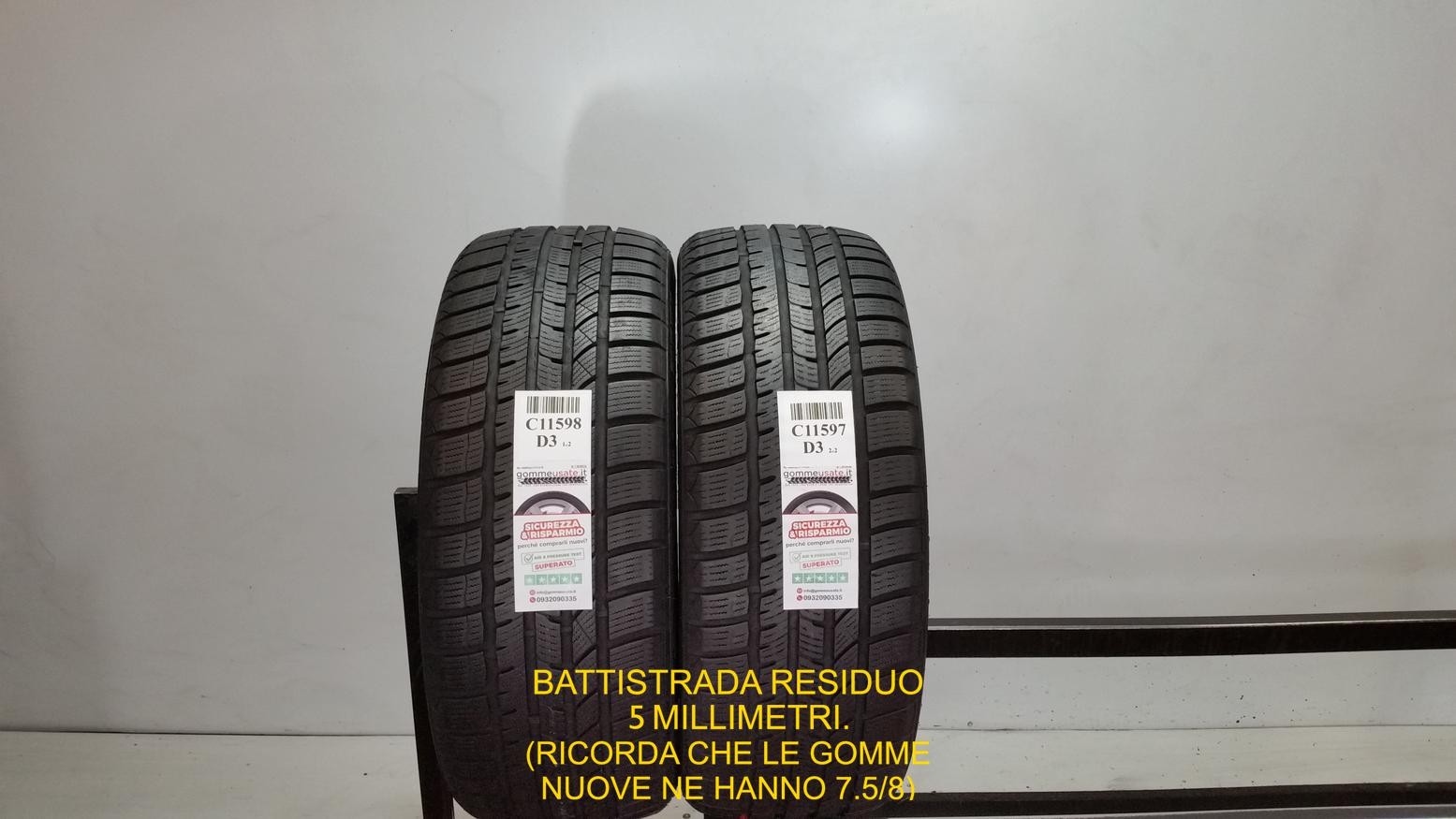 GOMME USATE TERMICHE 225/55R17 101V MOMO NORTH POLE W2 WINTER PNEUMATICI C11598