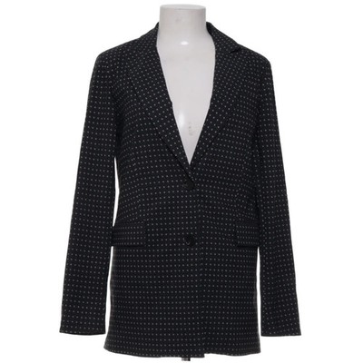 NÜ Denmark, Blazer, Größe: 36, 7332-35, Schwarz/Weiß/Mehrfarbig #Hq8