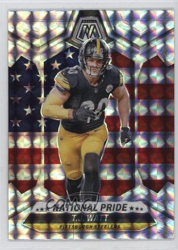 2024 Panini Mosaic National Pride Mosaic Prizm TJ Watt #266