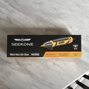 SEEKONE HG350 Mini Hot Air Gun Dual Temperature 350W Yellow Corded Electric