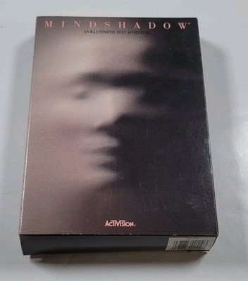 Vintage Commodore Amiga Mindshadow Activision 1985 Box Only    