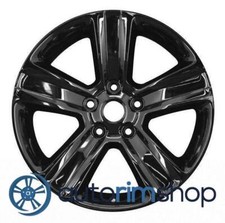 Dodge Ram 1500 2013-2024 20 Oem Wheel Rim Black 68613049aa