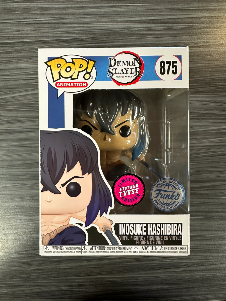 Funko POP! Animation: Demon Slayer - Inosuke Hashibira (Flocked