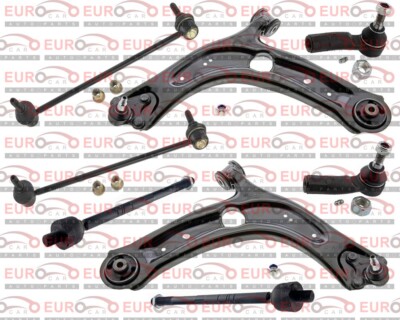Suspension Kit For Volkswagen Tiguan SR SE Lower Control Arms Rack Ends Sway Bar