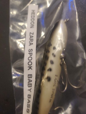Lot 5 Leurres Vintage Heddon – Super Spook, Zara Spook, Baby Torpedo – Sans Hameçons