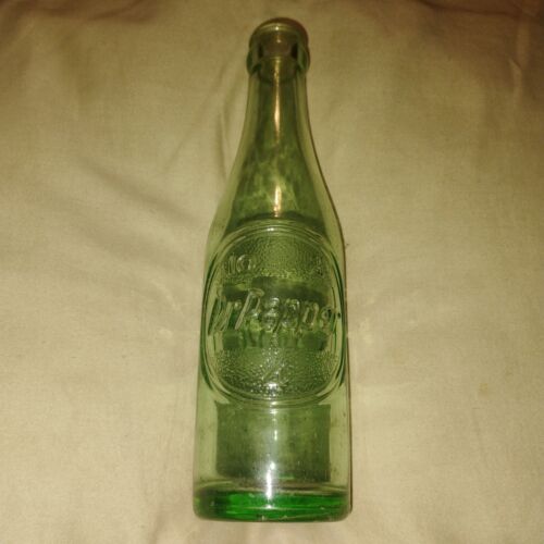 DR PEPPER BOTTLE - Debossed /hot Springs Ar..perfect Condition.