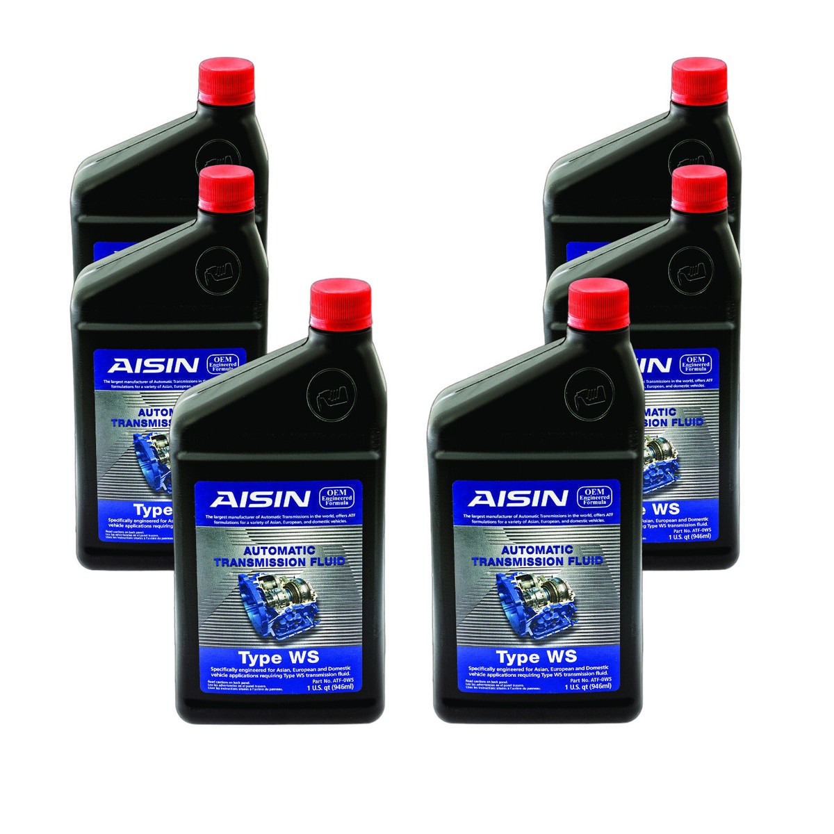 Toyota Lexus Type WS Automatic Transmission Fluid Service Aisin 6 