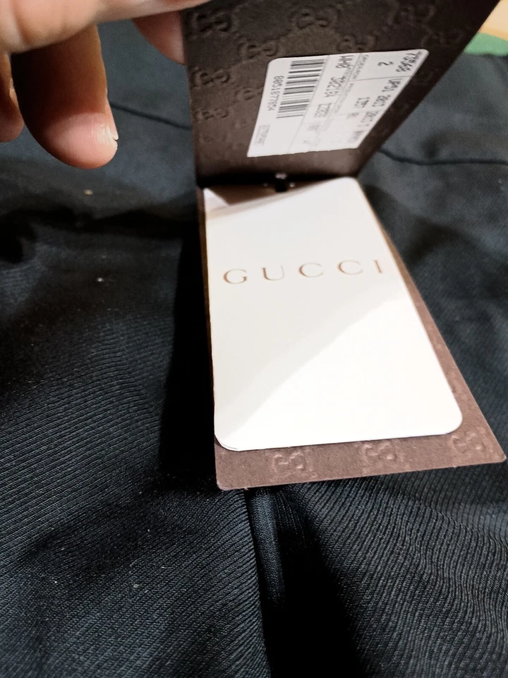 NOVA CALÇA PRETA FEMININA GUCCI UNIFORME TAMANHO 44 302184  - Imagem 4 de 4