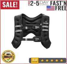 Philosophy Gym Weighted Workout Vest 10 LB, Strength Training Fitness Body Weigh