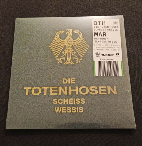 Die Toten Hosen Scheiss Wessis / Marteria Scheiss Ossis / 7&#034; Vinyl LP *NEU*