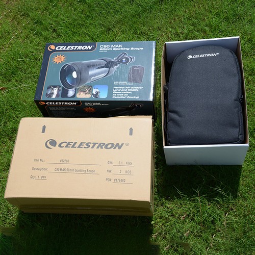 Celestron C90 MAK Spotting Scope 39X Astronomy 52268 MultiCoated Optics XmasGift - Picture 10 of 10