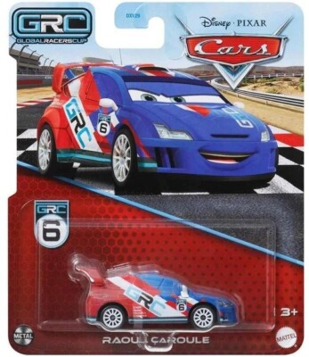 RAOUL CAROULE GRC - Global Racers Cup Disney Pixar Cars 1:55 Mattel Diecast Auto