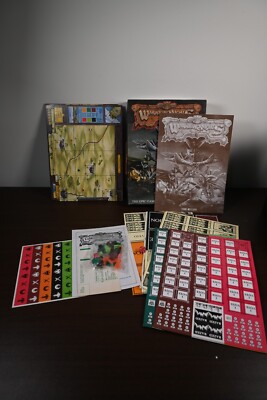Games Workshop Warrior Knights Board Game Uncut / Unpunched