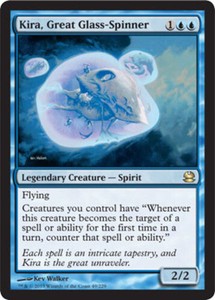 Kira, Great Glass-Spinner - Foil x1 - Modern Masters - NM-Mint, English - Modern