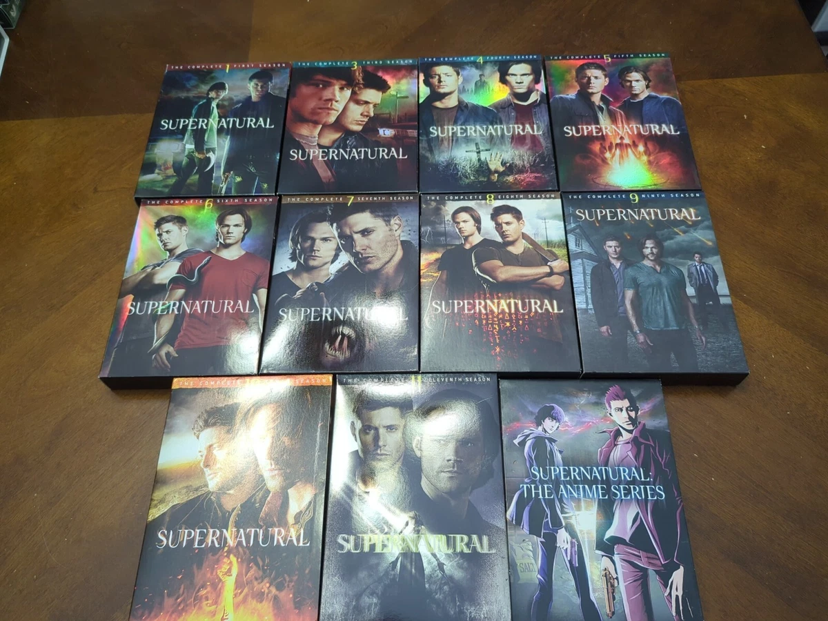 Supernatural Complete Series Seasons 1-11 DVD Set (No season 2)
