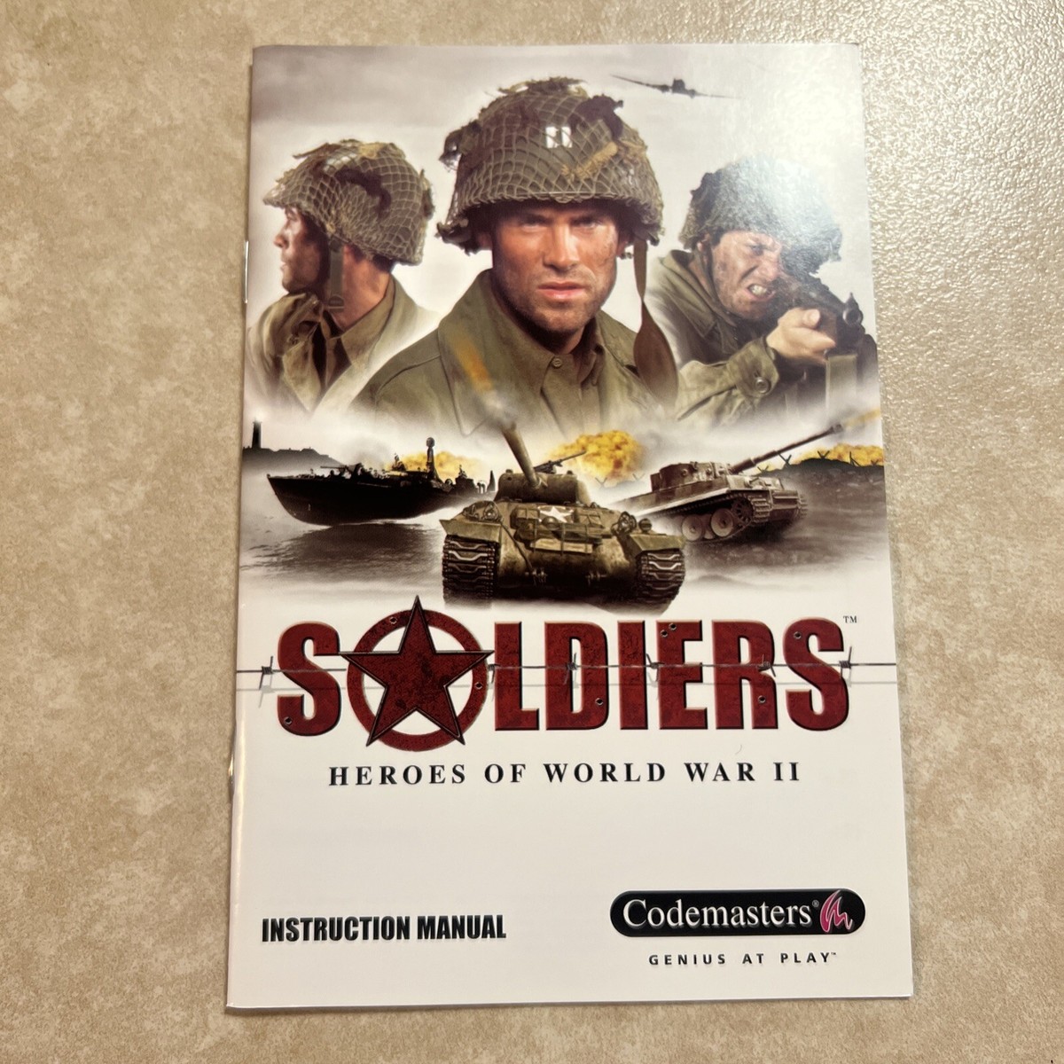 Soldiers: Heroes of World War II - PC CD-ROM Small Box Game