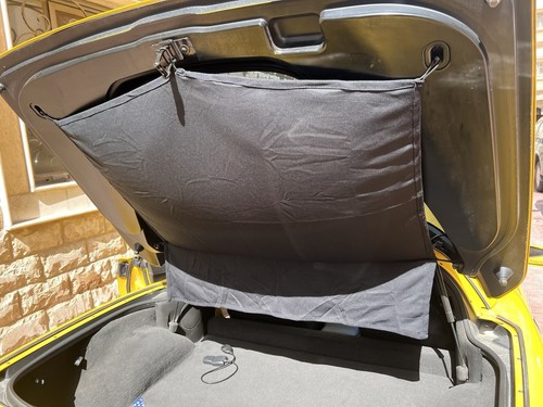 Rear Trunk Security Cargo Shade Cover for Chevrolet CORVETTE C6 2005-2013 New - Picture 13 of 24