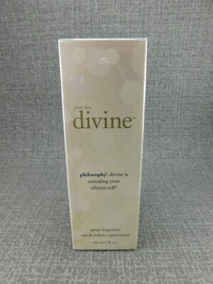 You Are Divine Philosophy Perfume Women 2 oz Eau de Toilette Spray. NEW IN BOX
