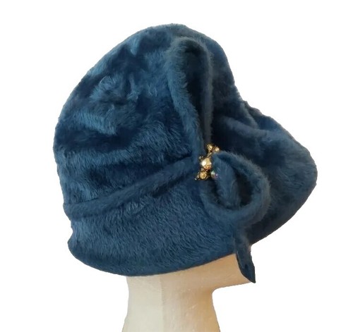 Vintage 1930s Hat Bar Bullocks Willshire Flapper Hat used in  display picture 2