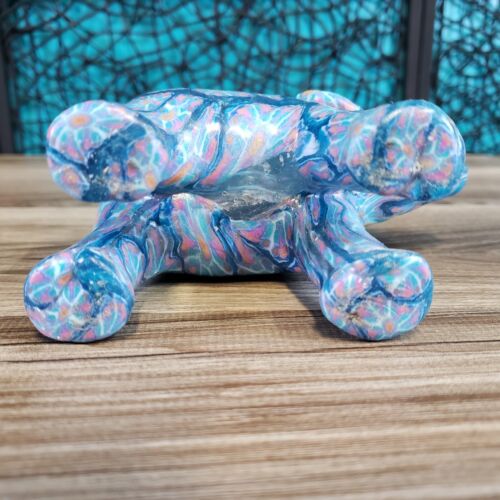 Vintage Elephant Shaped BLUE Candle BY Swazi candles Swaziland HAND MADE - Picture 9 of 12