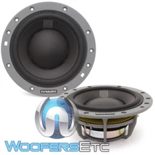 DYNAUDIO ESOTAN MF172 6.5" 120W RMS MIDWOOFERS SPEAKERS CAR AUDIO PAIR 6 1/2"