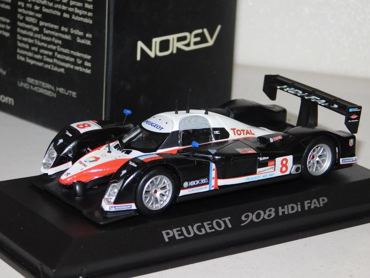 PEUGEOT 908 HDI FAP #8 LE MANS 2007 NOREV 472719 1/43 | eBay