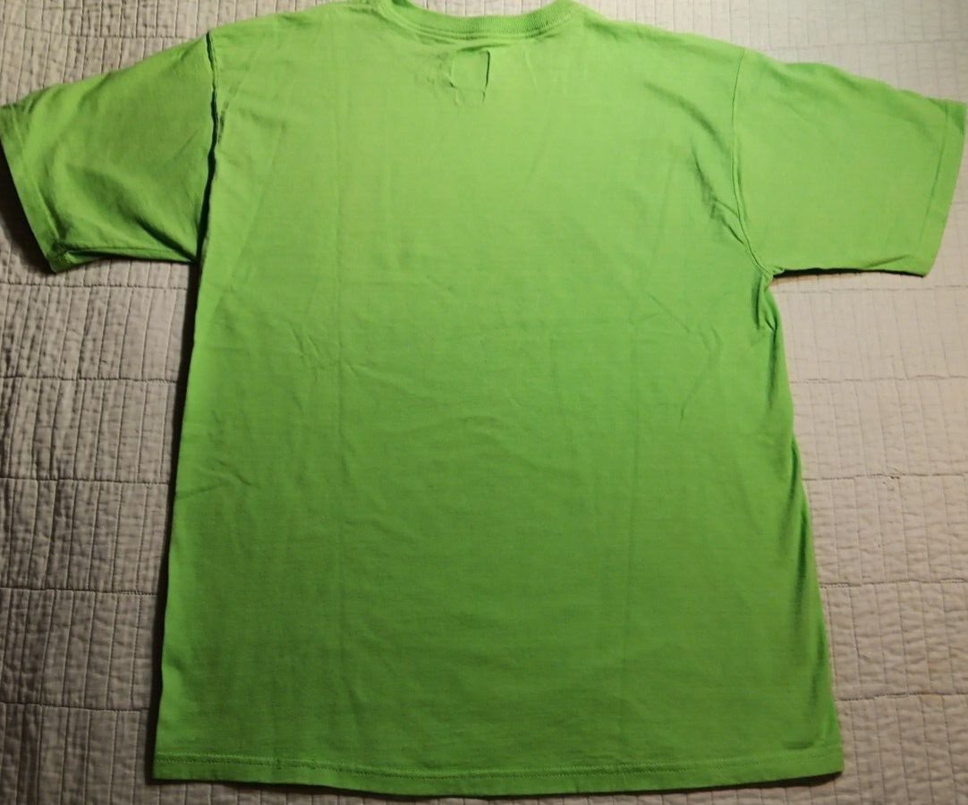 Men's Large Crocs Green Graphic Logo T Shirt Crocs Collector