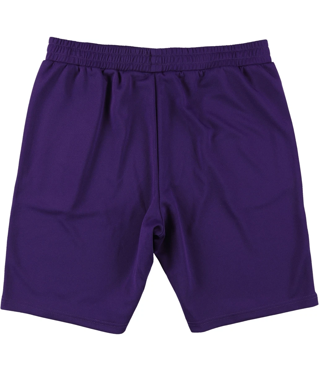 G III Sports Mens Baltimore Ravens Athletic Workout Shorts Purple Large