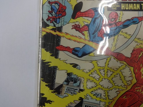 GIANT SIZE SPIDER-MAN #6 VF- Human Torch x-over Stan Lee 1975 Marvel Comics 68pp - Picture 6 of 7