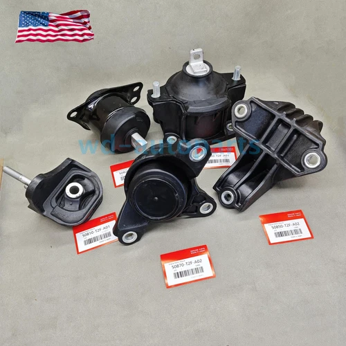 5PCS Engine Motor & Trans Mount For Honda Accord 2.4L 2013-2017 Auto Trans - Picture 2 of 8