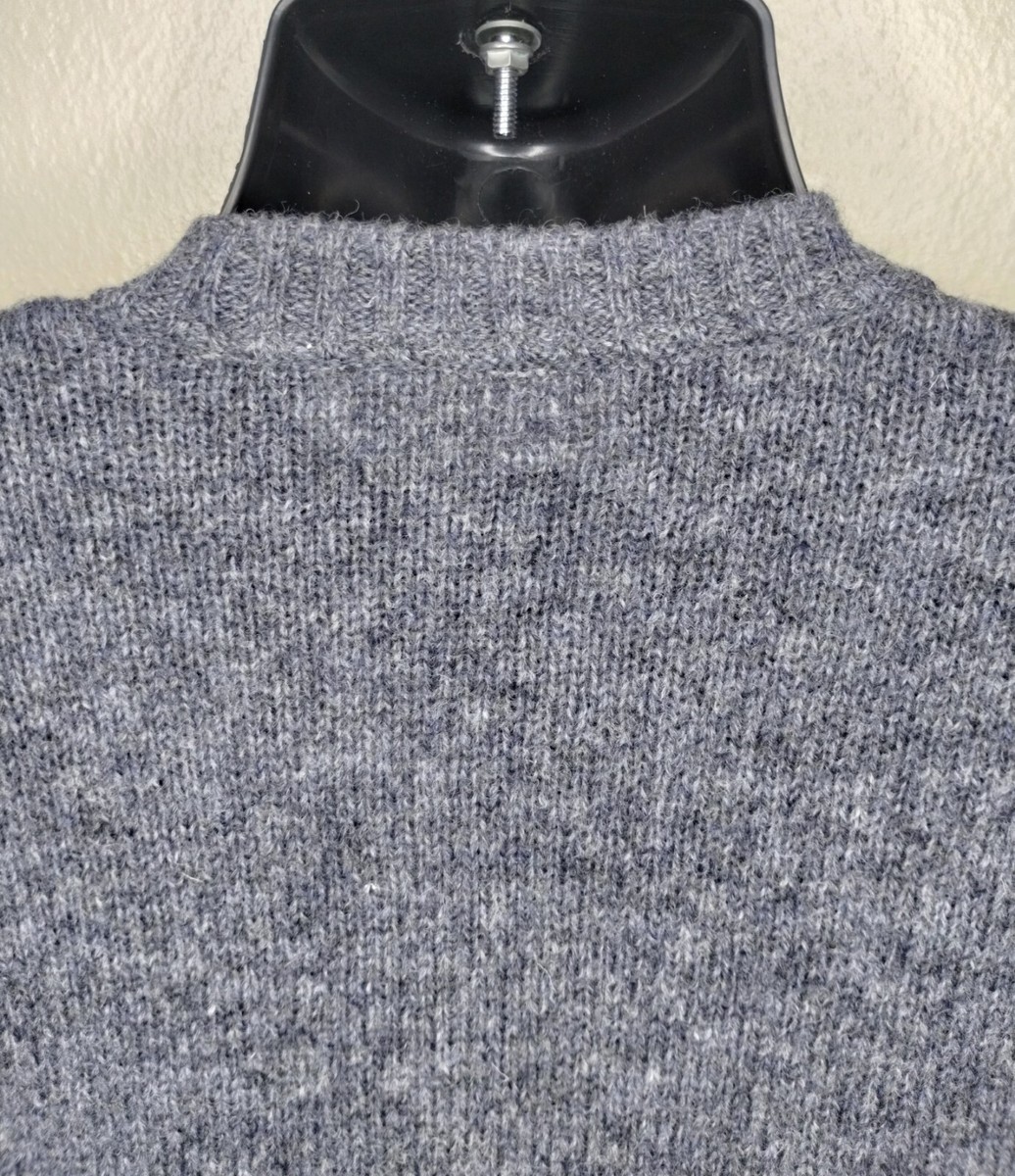 VTG DUKE OF MARLBOROUGH Menu0026#039;s Medium Sweater Argyle New Wool Crew Neck  England | eBay