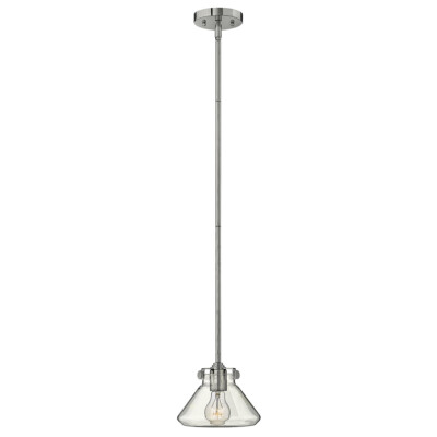Chrom Durchsichtig Klassisch Hängelampe Pendelleuchte 1x100W/E27