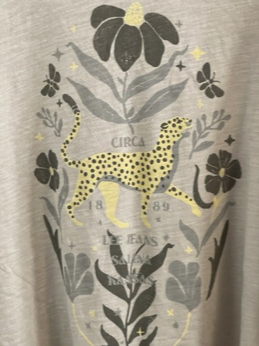 Lee’s Graphic Heritage Inspired T-Shirt hellbraun Größe Medium neu mit Etikett - Bild 4 von 13
