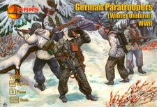 Mars Figures 1/72 GERMAN WWII PARATROOPERS WINTER UNIFORM Figure Set