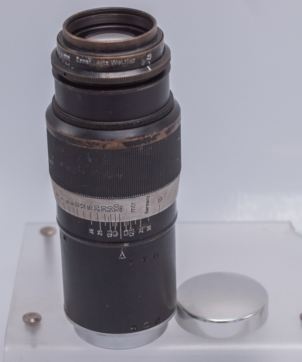 Leica Hector 13.5㎝ f4.5 Hektor f= 13.5 cm 1:4.5 - Leica Wiki (English)