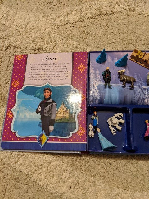 Disney Frozen Busy Book With Figuranes And Playmat Complete | eBay