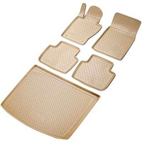 FußMatten & Kofferraumwanne Set Passend FüR BMW 5Er E61 Touring | 2004-2010