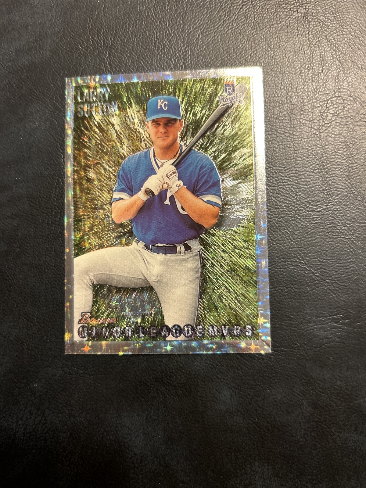 Cpp 1995 Bowman  #238 Larry Sutton, Kansas City Royals, Minor League Mvp