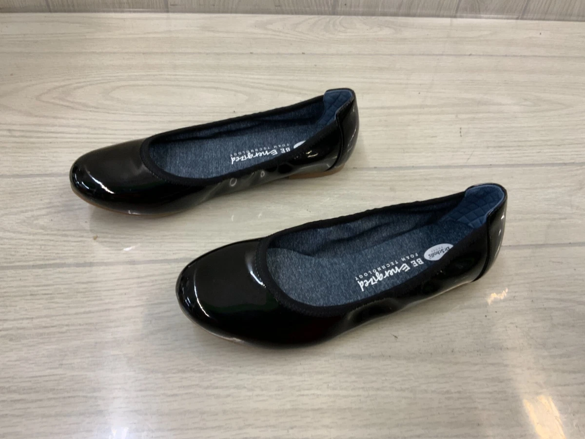 Dr. Scholl s Feel Good Flats Women s Size 8.5 M Black NEW MSRP