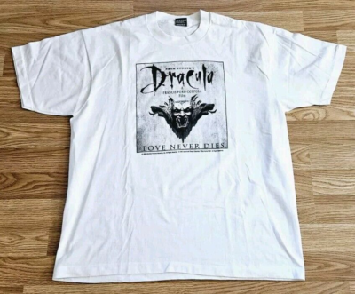 Vintage 90s Bram Stoker's Dracula Movie Promo T Shirt Vampire