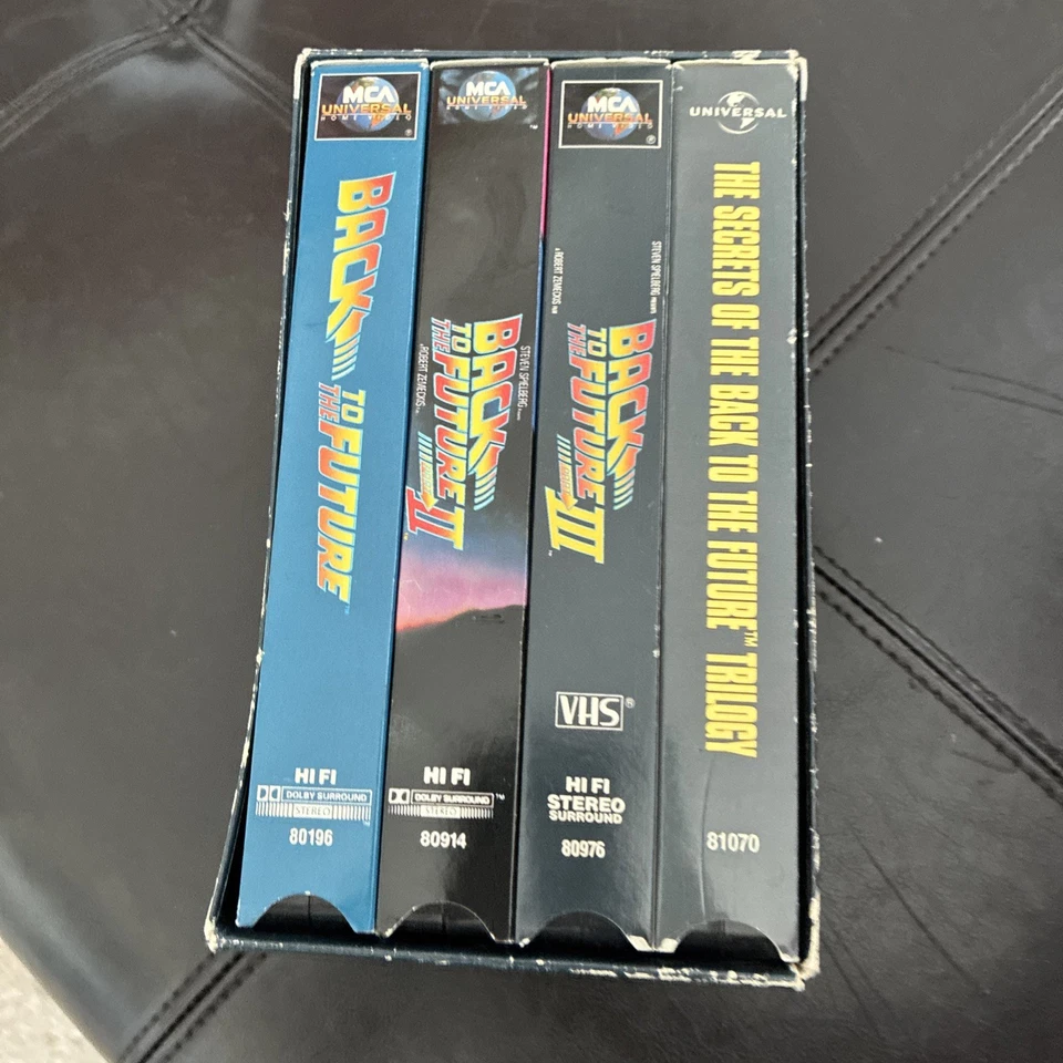 Back to the Future Trilogy and the Secrets of the Trilogy (VHS, 1991, Limited Ed - Image 2 of 4