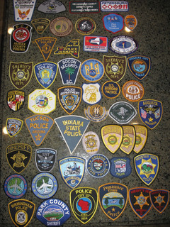 old vintage rare obsolete Police Sheriff patch lot collection 50 in all
