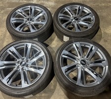 24” Factory Oem Cadillac Escalade Platinum Wheels Rims Tires CHROME LIKE FINISH