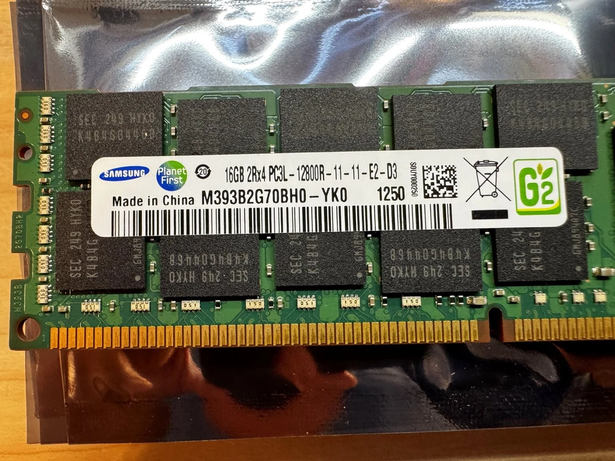 Samsung PC3-12800 (DDR3-1600) Server RAM 6 Modules for sale | eBay