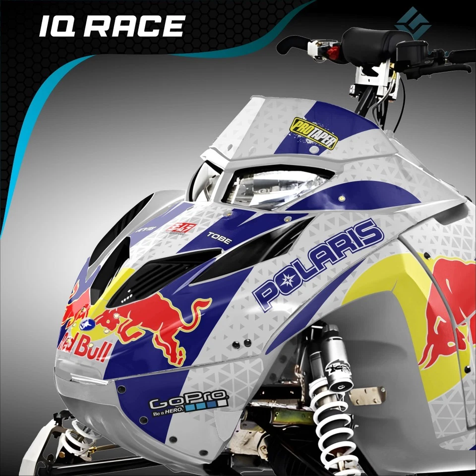 Polaris IQ Racer 2005-2013 Kit Graphics Decals Stickers Snowmobile Wrap - Image 3 of 4