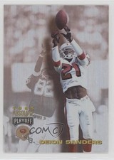 1995 Playoff Absolute Deion Sanders #4 HOF 0b3