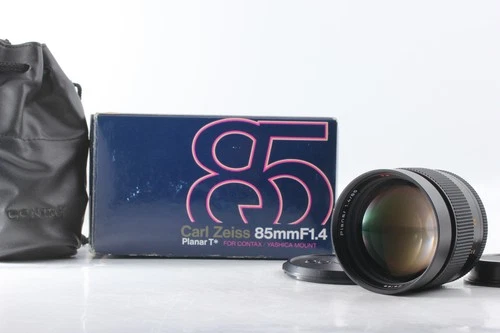[ MINT+++ in Box ] Contax Carl Zeiss Planar T* 85mm F1.4 MMJ Lens C/Y From JAPAN