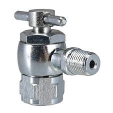 KZU High Pressure Strut Coupler, Aircraft Tool Schrader 556, 1/8 NPT, Sliver