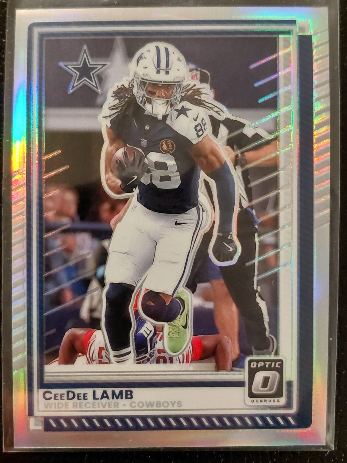 2025 Panini Donruss Optic CeeDee Lamb Silver Holo Prizm #24