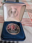 2004 American Eagle 1 oz Fine Silver Colorized Reagan 40th President $1 Coin